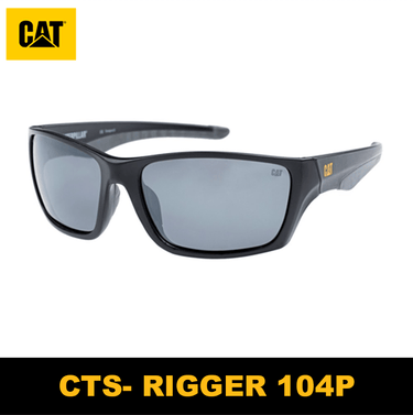 Lentes De Sol Rigger 104P Lunas Negras Polarizadas (Liquidación) - KATZER